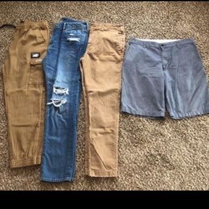 Teen Guy Men’s Bundle Size 32x32 Pants and Shorts